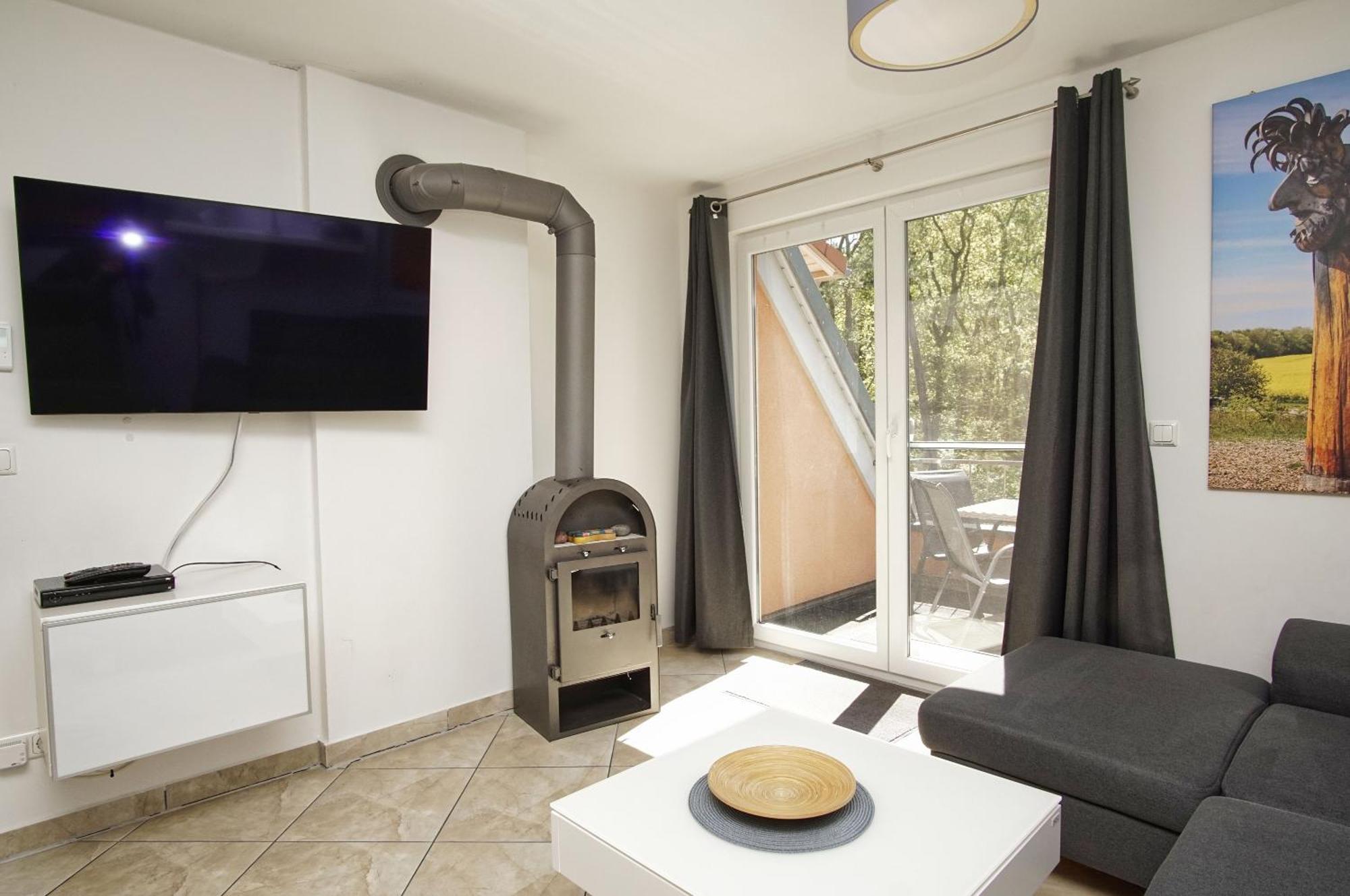 Moderne Fewo Nr 4 Mit Balkon, Sauna Im Haus, Garten - Ferienwohnungen Am Wald Klein Gelm Dış mekan fotoğraf